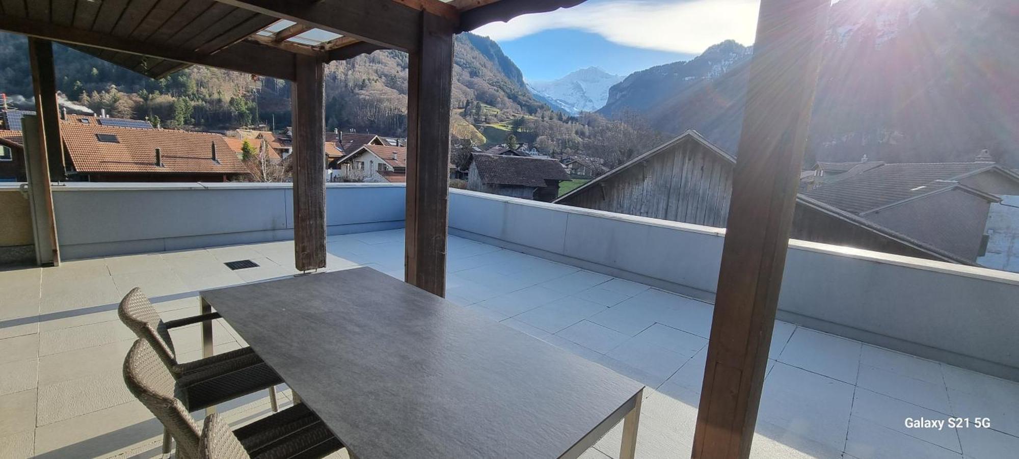 Mountain - Lake Apartement 1 Wilderswil Exterior foto